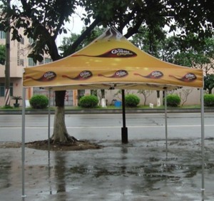 室外帐篷广告展示