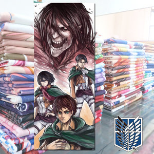 进击的巨人毛巾浴巾