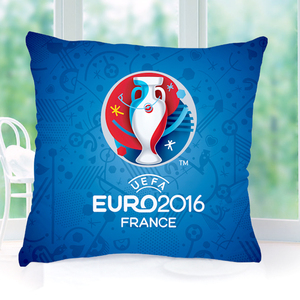 欧洲杯LOGO抱枕
